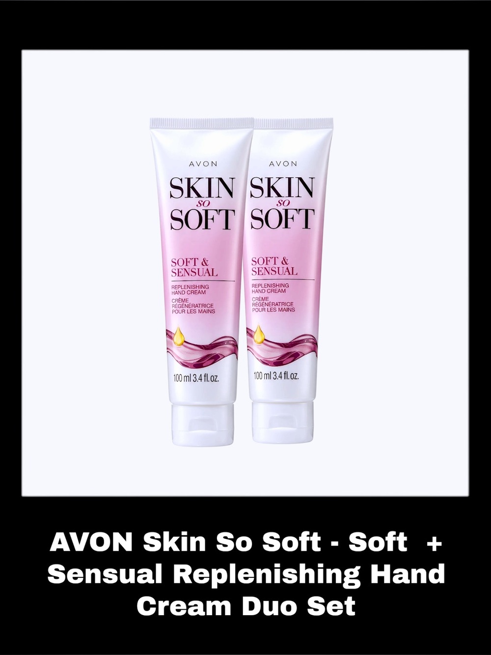 AVON Skin So Soft - Soft & Sensual Replenishing Hand Cream Duo Set